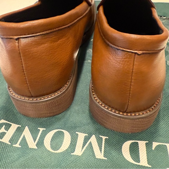 Old Money Hampton Men’s Brown Leather Loafers Slip On Size US 10.5 EU 44 NEW! - Picture 11 of 12